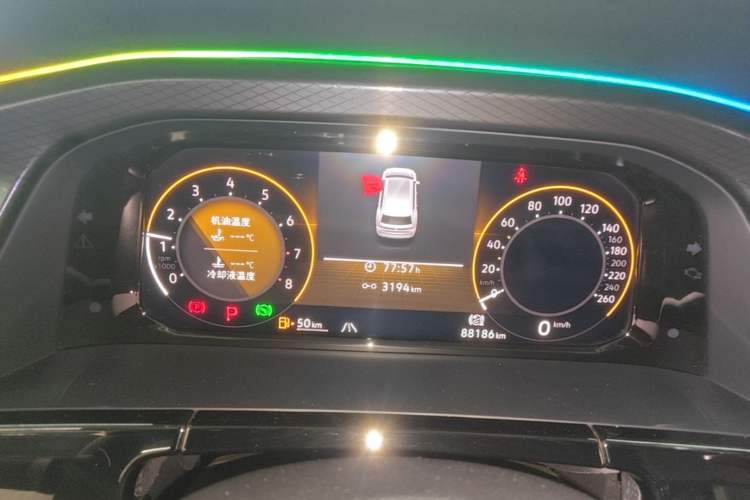 Used Volkswagen Teramont 2022 380TSI Four-Wheel Drive Luxury Edition Instrument Cluster