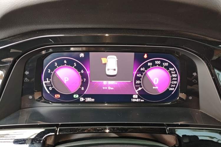 Used Volkswagen Teramont 2022 330TSI Two-Wheel-Drive Prestige Luxury Edition Instrument Cluster