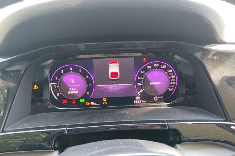 Used Volkswagen Teramont 2022 380TSI Four-Wheel Drive Prestige Luxury Edition Instrument Cluster