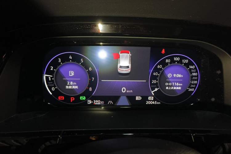 Used Volkswagen Teramont 2022 380TSI Four-Wheel Drive Prestige Flagship Edition Instrument Cluster