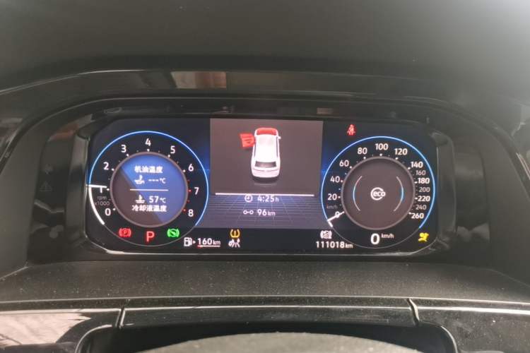 Used Volkswagen Teramont 2022 380TSI Four-Wheel Drive Prestige Luxury Edition Instrument Cluster