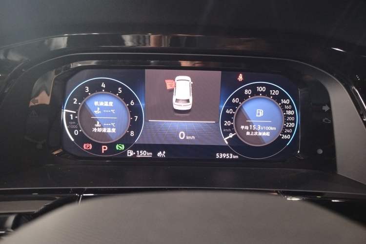 Used Volkswagen Teramont 2022 380TSI Four-Wheel Drive Prestige Luxury Edition Instrument Cluster