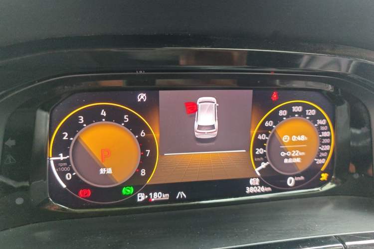 Used Volkswagen Teramont 2022 380TSI Four-Wheel Drive Prestige Luxury Edition Instrument Cluster