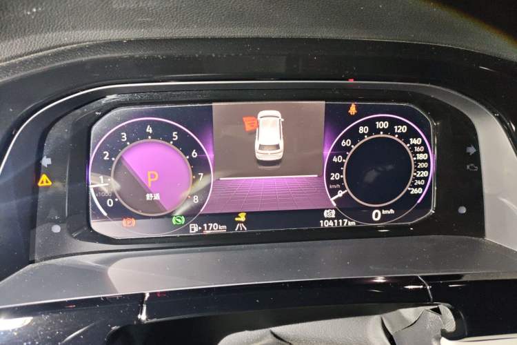 Used Volkswagen Teramont 2022 380TSI Four-Wheel Drive Prestige Luxury Edition Instrument Cluster
