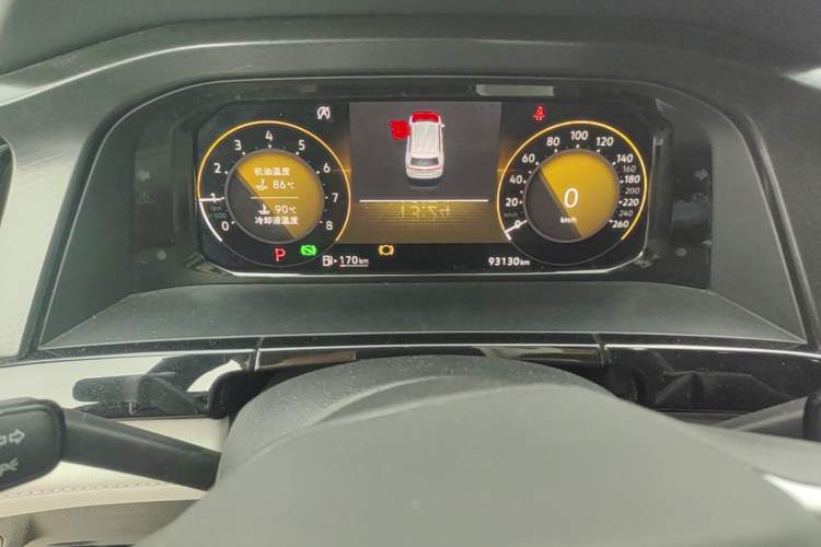 Used Volkswagen Teramont 2022 330TSI Two-Wheel-Drive Luxury Edition Instrument Cluster