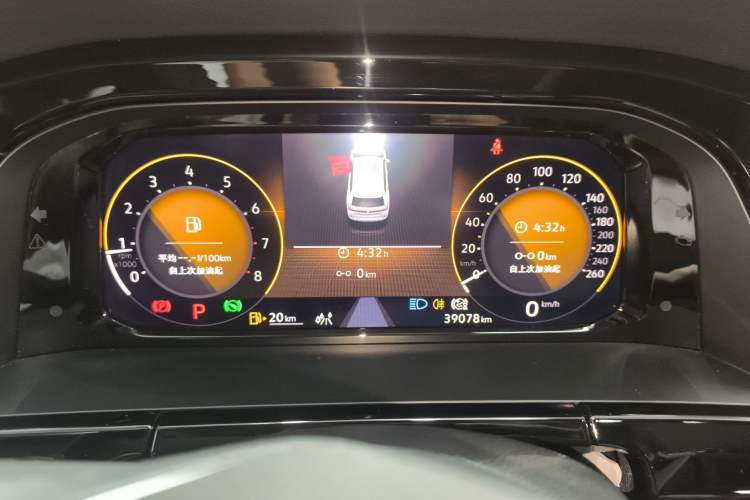 Used Volkswagen Teramont 2022 380TSI Four-Wheel Drive Prestige Luxury Edition Instrument Cluster