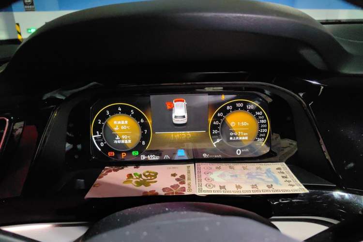 Used Volkswagen Teramont 2022 380TSI Four-Wheel Drive Prestige Flagship Edition Instrument Cluster