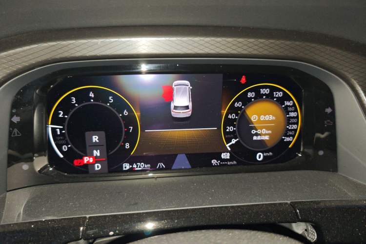 Used Volkswagen Teramont 2022 380TSI Four-Wheel Drive Luxury Edition Instrument Cluster