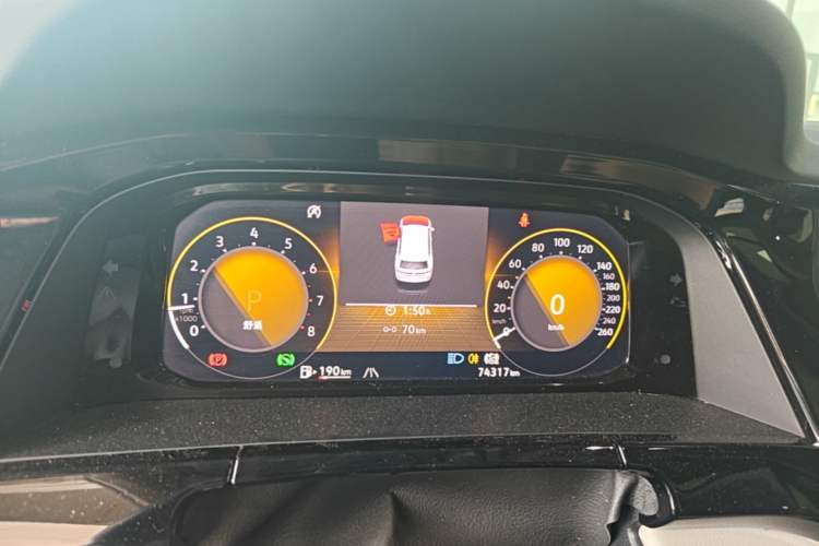 Used Volkswagen Teramont 2022 380TSI Four-Wheel Drive Prestige Luxury Edition Instrument Cluster
