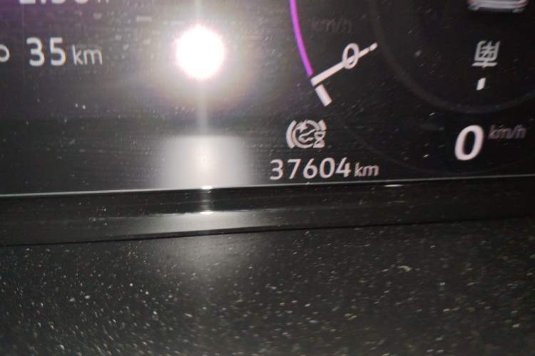 Used Volkswagen Teramont 2022 380TSI Four-Wheel Drive Prestige Luxury Edition Odometer Close Up