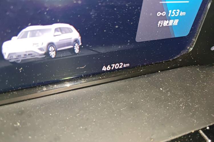 Used Volkswagen Teramont 2022 380TSI Four-Wheel Drive Prestige Luxury Edition Odometer Close Up