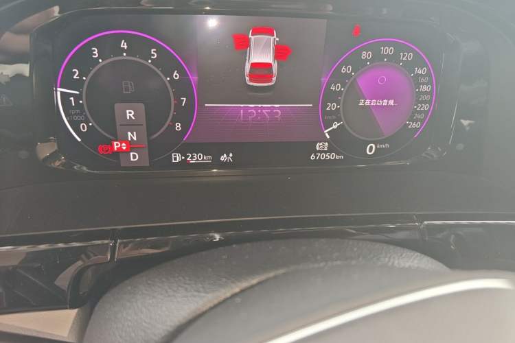 Used Volkswagen Teramont 2022 380TSI Four-Wheel Drive Prestige Luxury Edition Odometer Close Up