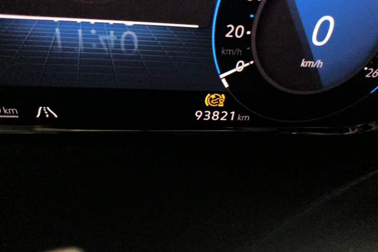 Used Volkswagen Teramont 2022 380TSI Four-Wheel Drive Prestige Luxury Edition Odometer Close Up
