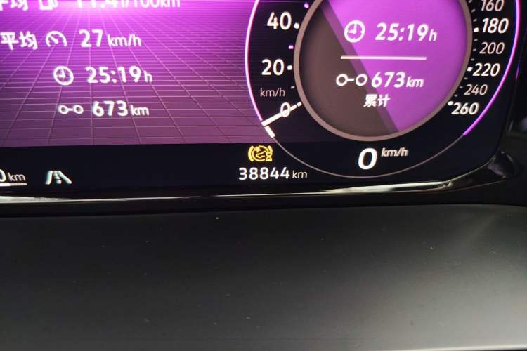 Used Volkswagen Teramont 2022 380TSI Four-Wheel Drive Prestige Luxury Edition Odometer Close Up