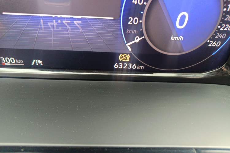 Used Volkswagen Teramont 2022 380TSI Four-Wheel Drive Prestige Flagship Edition Odometer Close Up