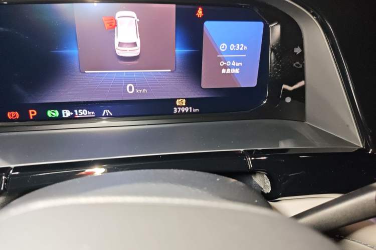 Used Volkswagen Teramont 2022 380TSI Four-Wheel Drive Prestige Luxury Edition Odometer Close Up