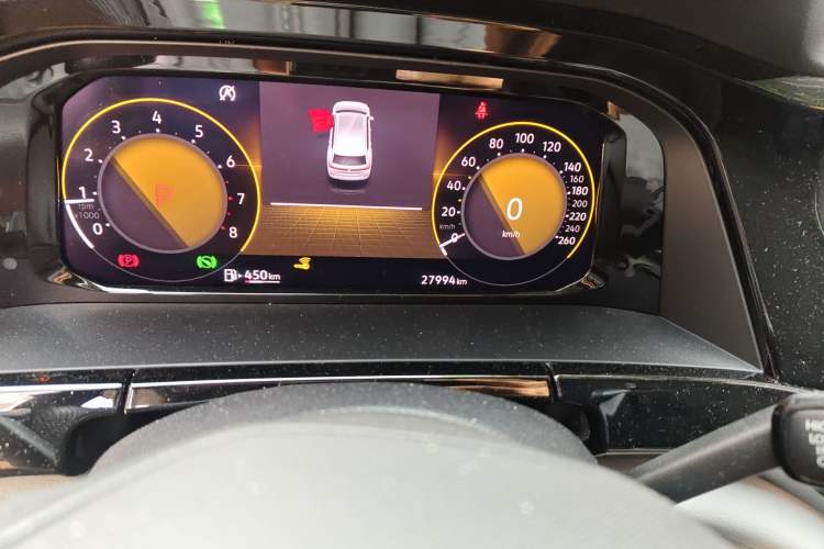 Used Volkswagen Teramont 2022 330TSI Two-Wheel-Drive Prestige Luxury Edition Odometer Close Up