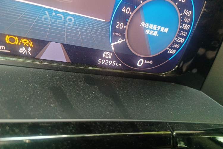 Used Volkswagen Teramont 2022 380TSI Four-Wheel Drive Prestige Luxury Edition Odometer Close Up