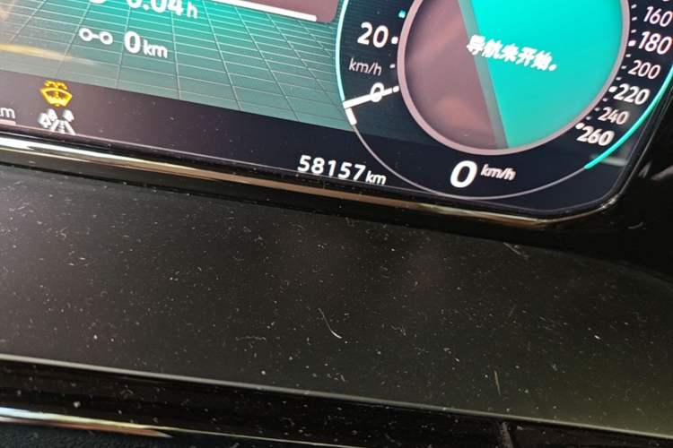 Used Volkswagen Teramont 2022 380TSI Four-Wheel Drive Prestige Luxury Edition Odometer Close Up