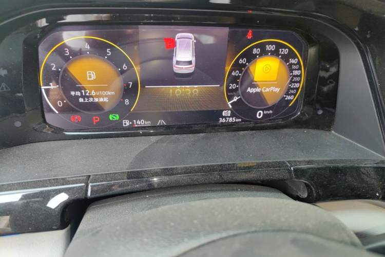 Used Volkswagen Teramont 2022 380TSI Four-Wheel Drive Prestige Luxury Edition Odometer Close Up