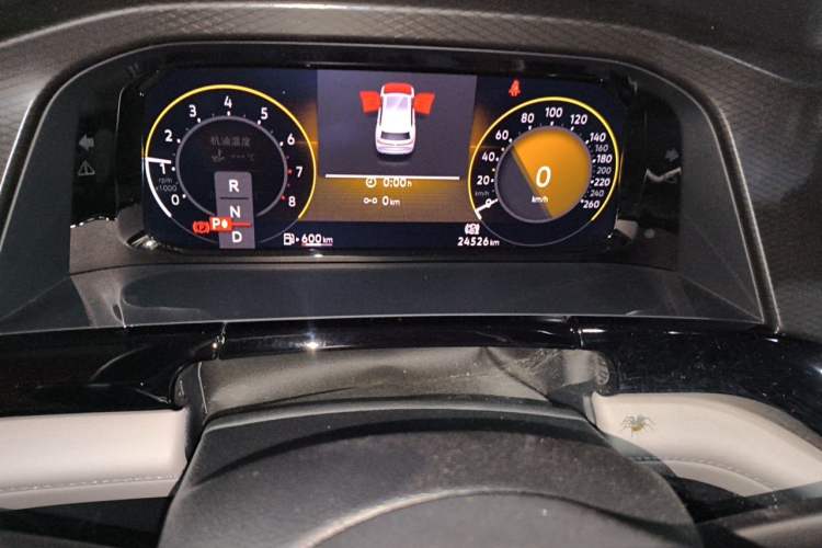 Used Volkswagen Teramont 2022 330TSI Two-Wheel-Drive Luxury Edition Odometer Close Up