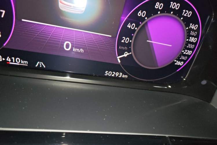 Used Volkswagen Teramont 2022 380TSI Four-Wheel Drive Luxury Edition Odometer Close Up