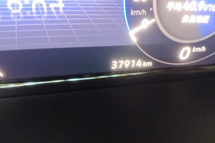 Used Volkswagen Teramont 2022 380TSI Four-Wheel Drive Prestige Flagship Edition Odometer Close Up