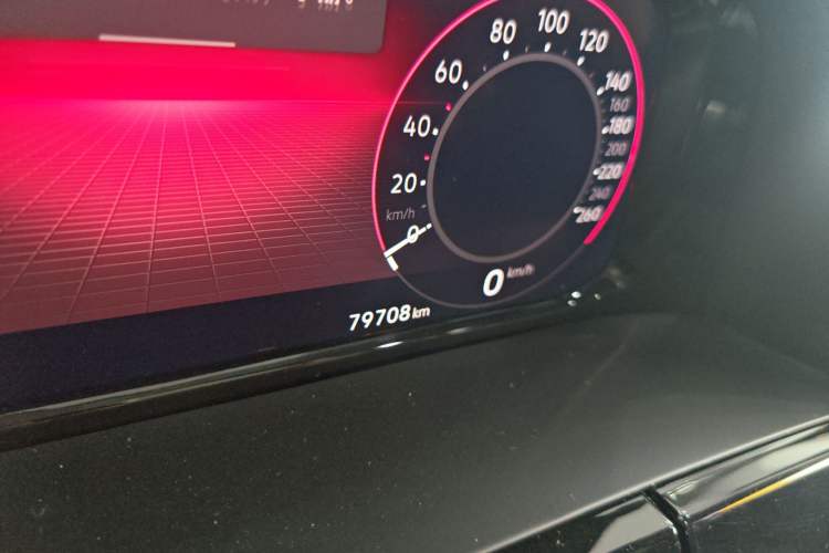 Used Volkswagen Teramont 2022 380TSI Four-Wheel Drive Prestige Luxury Edition Odometer Close Up