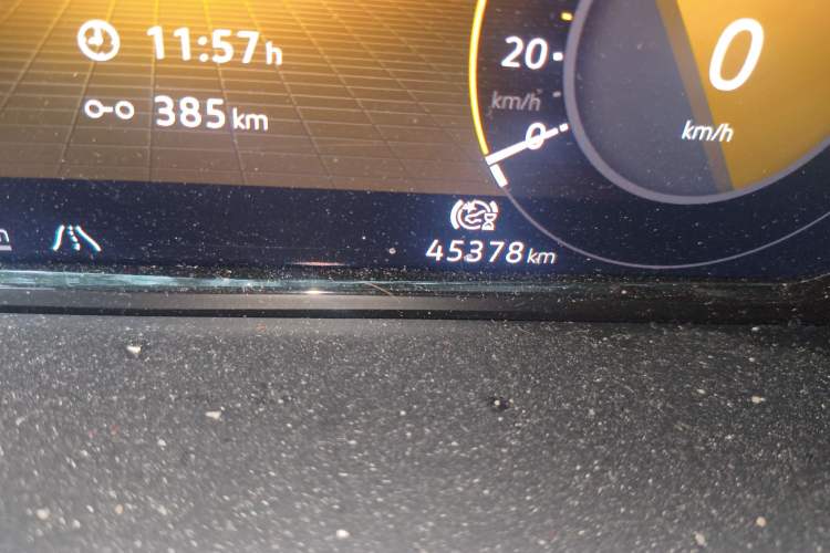 Used Volkswagen Teramont 2022 380TSI Four-Wheel Drive Prestige Luxury Edition Odometer Close Up