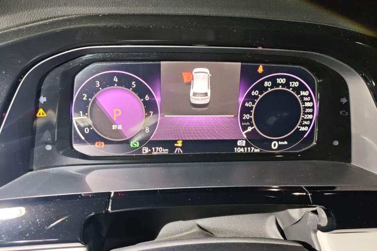 Used Volkswagen Teramont 2022 380TSI Four-Wheel Drive Prestige Luxury Edition Odometer Close Up