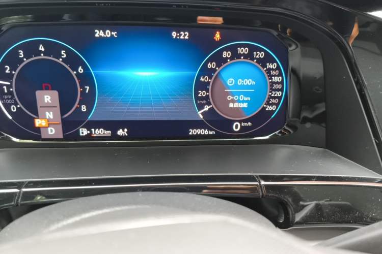Used Volkswagen Teramont 2022 380TSI Four-Wheel Drive Prestige Luxury Edition Odometer Close Up