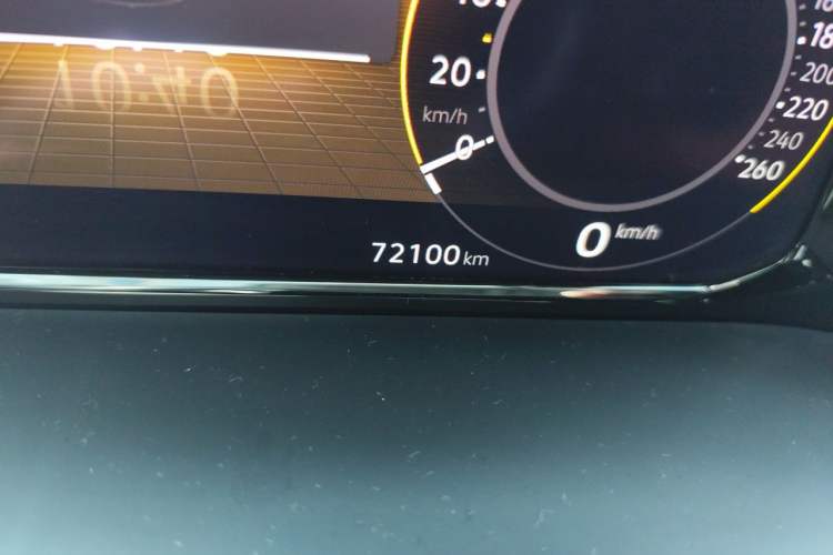 Used Volkswagen Teramont 2022 330TSI Two-Wheel-Drive Luxury Edition Odometer Close Up
