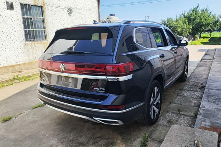 Used Volkswagen Teramont 2022 380TSI Four-Wheel Drive Prestige Luxury Edition Rear Right 45 Deg