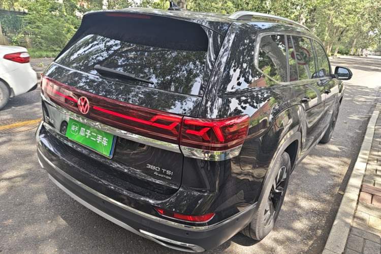 Used Volkswagen Teramont 2022 380TSI Four-Wheel Drive Prestige Luxury Edition Rear Right 45 Deg