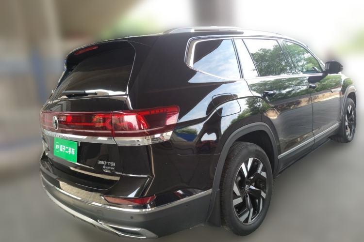 Used Volkswagen Teramont 2022 380TSI Four-Wheel Drive Prestige Luxury Edition Rear Right 45 Deg