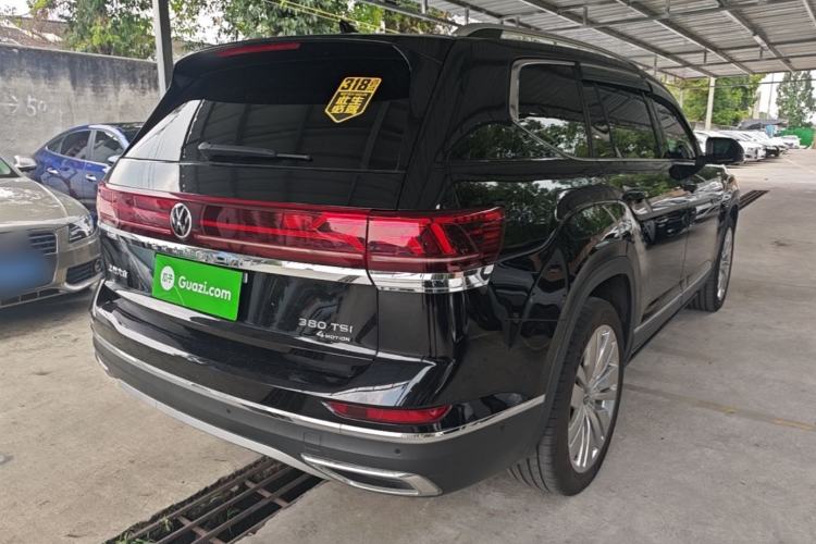 Used Volkswagen Teramont 2022 380TSI Four-Wheel Drive Prestige Flagship Edition Rear Right 45 Deg