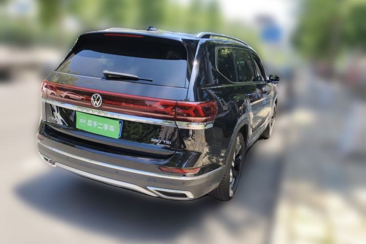 Used Volkswagen Teramont 2022 380TSI Four-Wheel Drive Prestige Luxury Edition Rear Right 45 Deg