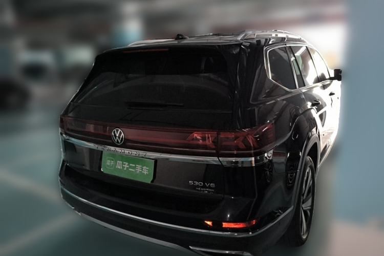Used Volkswagen Teramont 2022 530 V6 Four-Wheel Drive Prestige Luxury Edition Rear Right 45 Deg