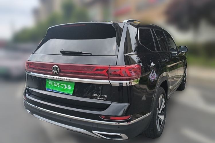 Used Volkswagen Teramont 2022 380TSI Four-Wheel Drive Prestige Luxury Edition Rear Right 45 Deg
