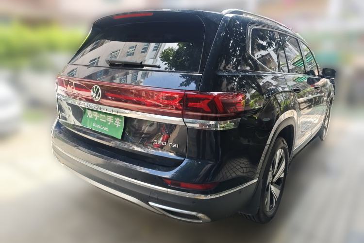 Used Volkswagen Teramont 2022 330TSI Two-Wheel-Drive Prestige Luxury Edition Rear Right 45 Deg