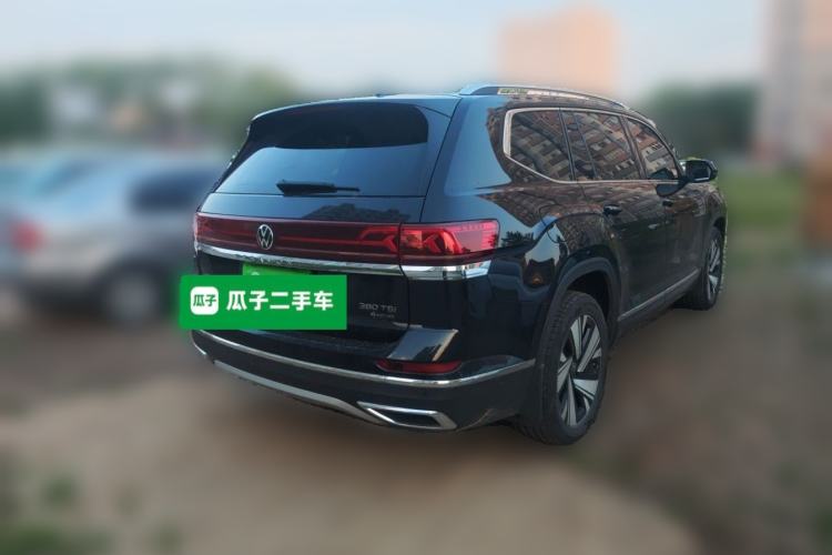 Used Volkswagen Teramont 2022 380TSI Four-Wheel Drive Prestige Luxury Edition Rear Right 45 Deg