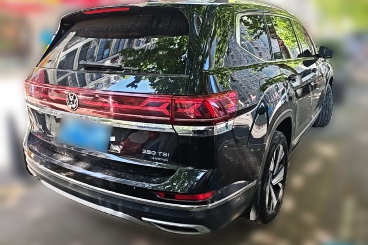 Used Volkswagen Teramont 2022 380TSI Four-Wheel Drive Prestige Luxury Edition Rear Right 45 Deg