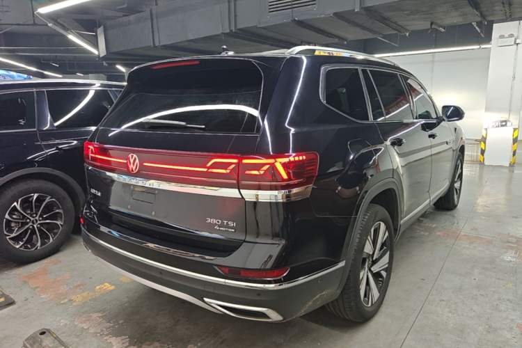 Used Volkswagen Teramont 2022 380TSI Four-Wheel Drive Prestige Luxury Edition Rear Right 45 Deg