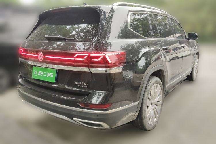 Used Volkswagen Teramont 2022 380TSI Four-Wheel Drive Prestige Flagship Edition Rear Right 45 Deg