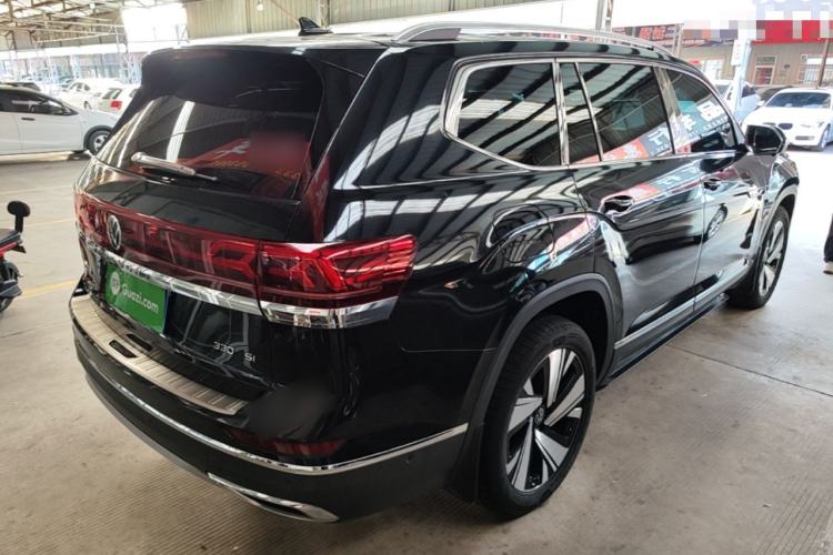 Used Volkswagen Teramont 2022 330TSI Two-Wheel-Drive Prestige Luxury Edition Rear Right 45 Deg