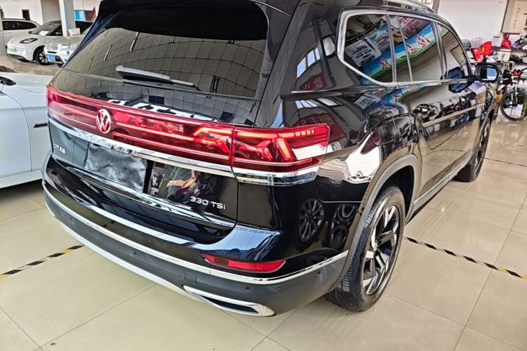 Used Volkswagen Teramont 2022 330TSI Two-Wheel-Drive Prestige Luxury Edition Rear Right 45 Deg