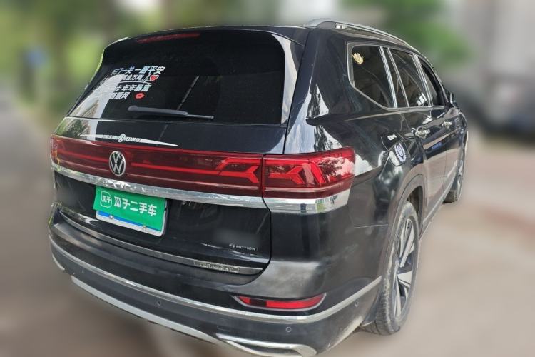 Used Volkswagen Teramont 2022 380TSI Four-Wheel Drive Prestige Luxury Edition Rear Right 45 Deg