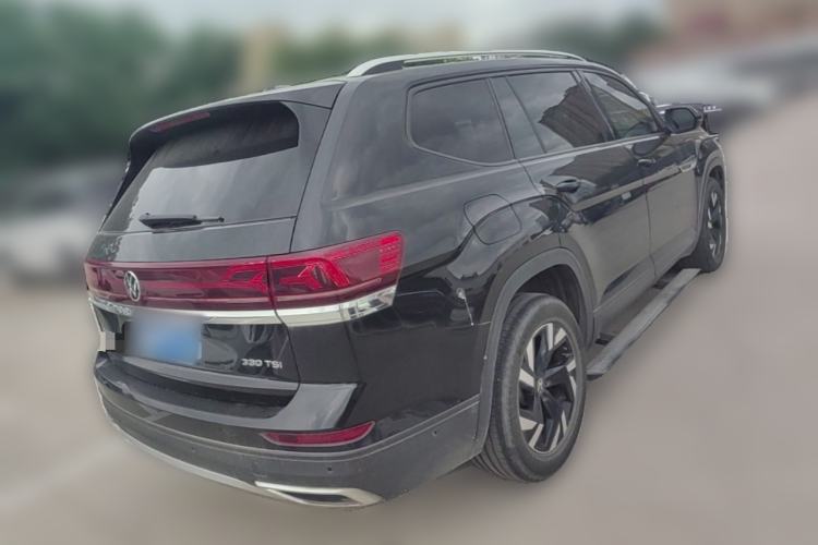Used Volkswagen Teramont 2022 330TSI Two-Wheel-Drive Luxury Edition Rear Right 45 Deg