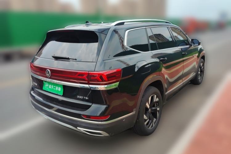 Used Volkswagen Teramont 2022 330TSI Two-Wheel-Drive Prestige Luxury Edition Rear Right 45 Deg