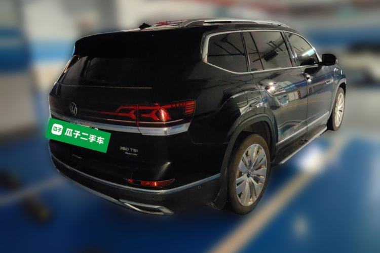Used Volkswagen Teramont 2022 380TSI Four-Wheel Drive Prestige Flagship Edition Rear Right 45 Deg